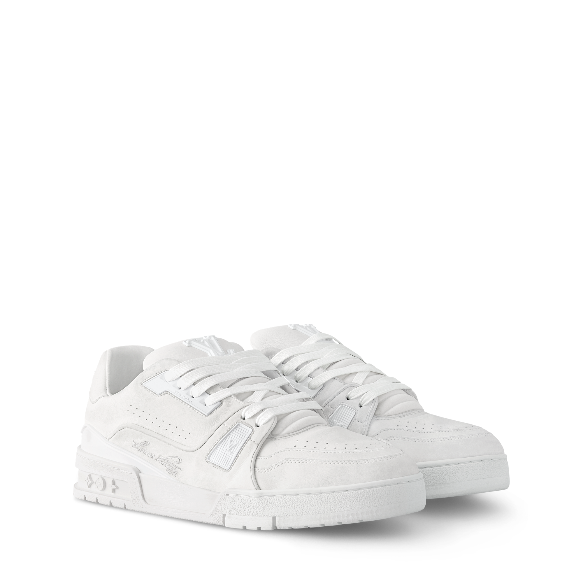 LV Trainer Distressed Sneaker - Shoes 1ADERB | LOUIS VUITTON